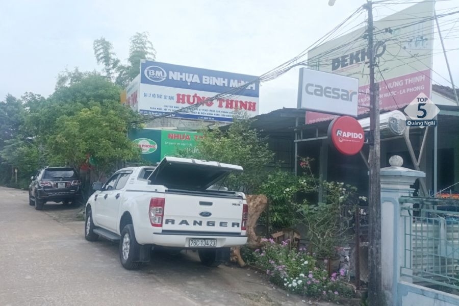 Cửa hàng thiết bị điện nước Quảng Ngãi Hưng Thịnh