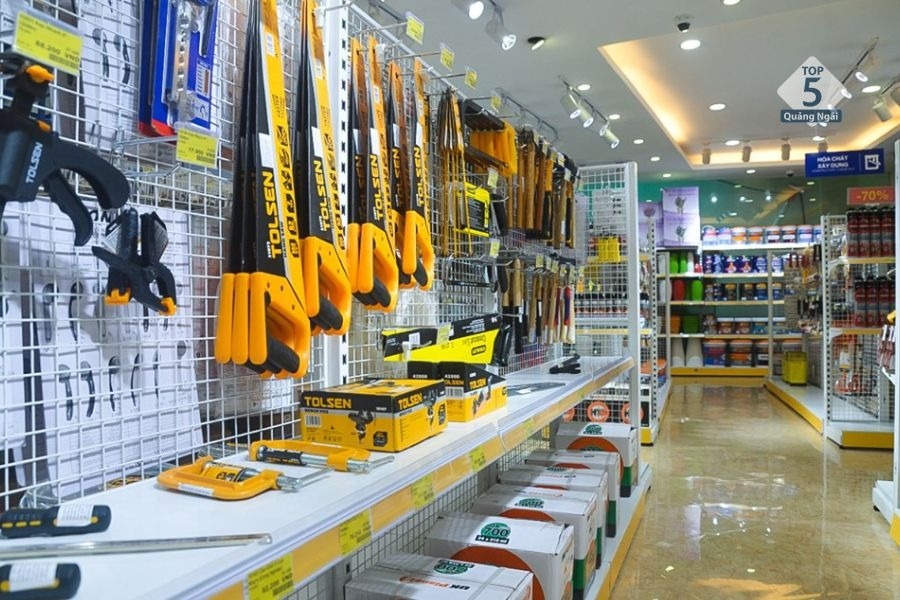 Cửa hàng thiết bị điện nước Quảng Ngãi Trần Dũng